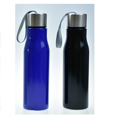STAINLESS STEEL BOTTLE WITH STRAP